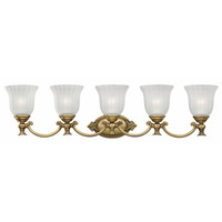  Francoise 4 or More Bulb Bathroom Lighting - Burnished Brass