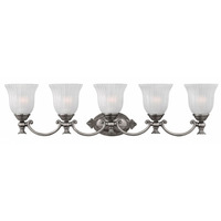  Francoise 4 or More Bulb Bathroom Lighting - Polished Antique Nickel