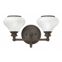  Ainsley 2 Bulb Bathroom Lighting - Buckeye Bronze