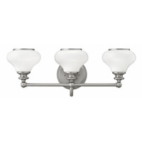  Ainsley 3 Bulb Bathroom Lighting - Brushed Nickel
