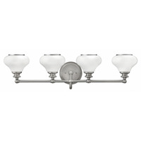  Ainsley 4 or More Bulb Bathroom Lighting - Brushed Nickel