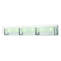  Latitude 4 or More Bulb Bathroom Lighting - Brushed Nickel