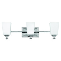  Baldwin 3 Bulb Bathroom Lighting - Polished Nickel