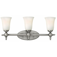  Yorktown 3 Bulb Bathroom Lighting - Antique Nickel
