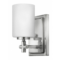  Laurel 1 Bulb Wall Sconce - Polished Nickel