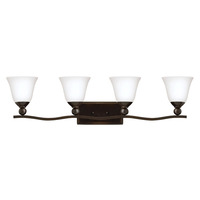  Bolla 4 or More Bulb Bathroom Lighting - Olde Bronze / Opal