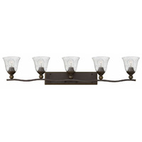  Bolla 4 or More Bulb Bathroom Lighting - Olde Bronze / Clear