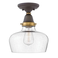  Academy Flush Mount Ceiling Light - Oil Rubbed Bronze