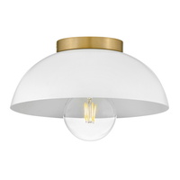  Stu Flush Mount Ceiling Light - White