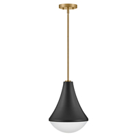  Haddie Down Light Pendant Light - Black