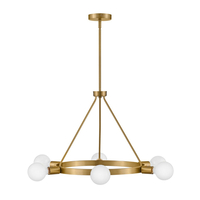  Orla Mid Sized Chandelier Chandelier - Lacquered Brass