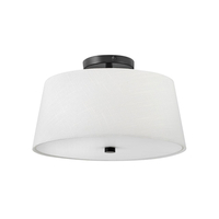  Beale Flush Mount Ceiling Light - Black