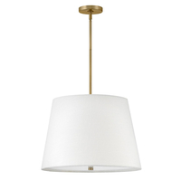  Beale Down Light Pendant Light - Lacquered Brass