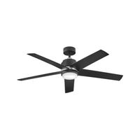  Tier Large Fan (52'' to 59'') Ceiling Fan - Matte Black