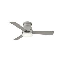  Trey Medium Fan (42'' to 51'') Ceiling Fan - Brushed Nickel