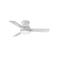  Trey Medium Fan (42'' to 51'') Ceiling Fan - Matte White