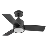  Chet Small Fans (up to 38'') Ceiling Fan - Matte Black