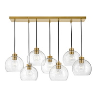  Rumi Linear Pendant Pendant Light - Lacquered Brass