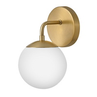  Juniper 1 Bulb Wall Sconce - Lacquered Brass