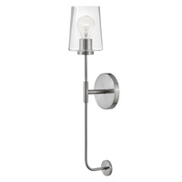  Kline 1 Bulb Wall Sconce - Brushed Nickel