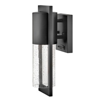  Shelter Entrance Outdoor Wall Light - Black