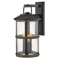  Lakehouse Entrance Outdoor Wall Light - Aged Zinc