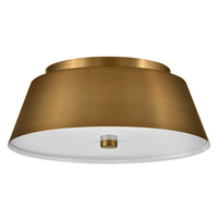  Tess Flush Mount Ceiling Light - Lacquered Brass