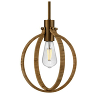  Fallon Down Light Pendant Light - Lacquered Brass