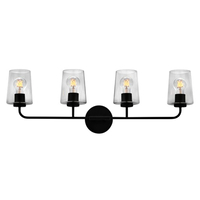  Kline 4 or More Bulb Bathroom Lighting - Black
