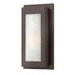 Hinkley H2050KZLED Buckeye Bronze Outdoor Entrance Wall Light