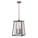 Hinkley H2102BKLL Black Outdoor Hanging Lantern