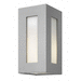 Hinkley H2190TT Titanium Outdoor Entrance Wall Light