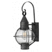 Hinkley H2204DZ Aged Zinc Outdoor Entrance Wall Light