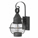 Hinkley H2206DZ Aged Zinc Outdoor Entrance Wall Light