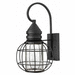 Hinkley H2254BK Black Outdoor Entrance Wall Light