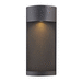 Hinkley H2307BKLL Black Outdoor Entrance Wall Light