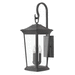 Hinkley H2366MB Museum Black Outdoor Entrance Wall Light