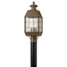 Hinkley H2371AS Aged Brass Post Light