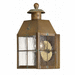 Hinkley H2376AS Aged Brass Outdoor Entrance Wall Light