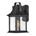 Hinkley H2390TK Textured Black Outdoor Entrance Wall Light