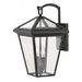 Hinkley H2564MBLL Museum Black Outdoor Entrance Wall Light