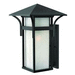 Hinkley H2579SKLED Satin Black Outdoor Entrance Wall Light