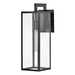 Hinkley H2594BKLL Black Outdoor Entrance Wall Light