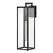 Hinkley H2595BKLL Black Outdoor Entrance Wall Light