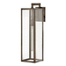 Hinkley H2595BULL Burnished Bronze Outdoor Entrance Wall Light