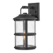 Hinkley H2684BKLV Black Outdoor Entrance Wall Light