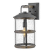 Hinkley H2684DZLL Aged Zinc Outdoor Entrance Wall Light