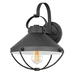 Hinkley H2694BK Black Outdoor Entrance Wall Light