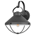 Hinkley H2695BK Black Outdoor Entrance Wall Light