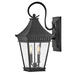 Hinkley H27090MB Museum Black Outdoor Entrance Wall Light